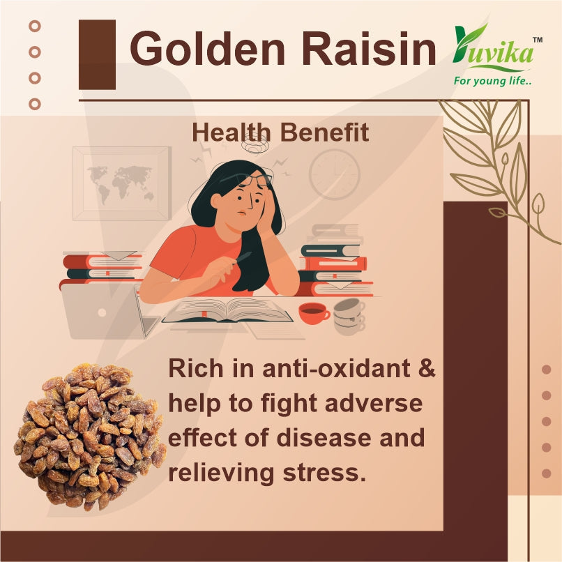 Yuvika Munakka - Bhura-Golden Munakka - Brown Raisin - Currant - Dry Grapes
