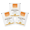 T.A.C - The Ayurveda Co. Vitamin C Serum Sheet Mask | Natural Skin Brightness