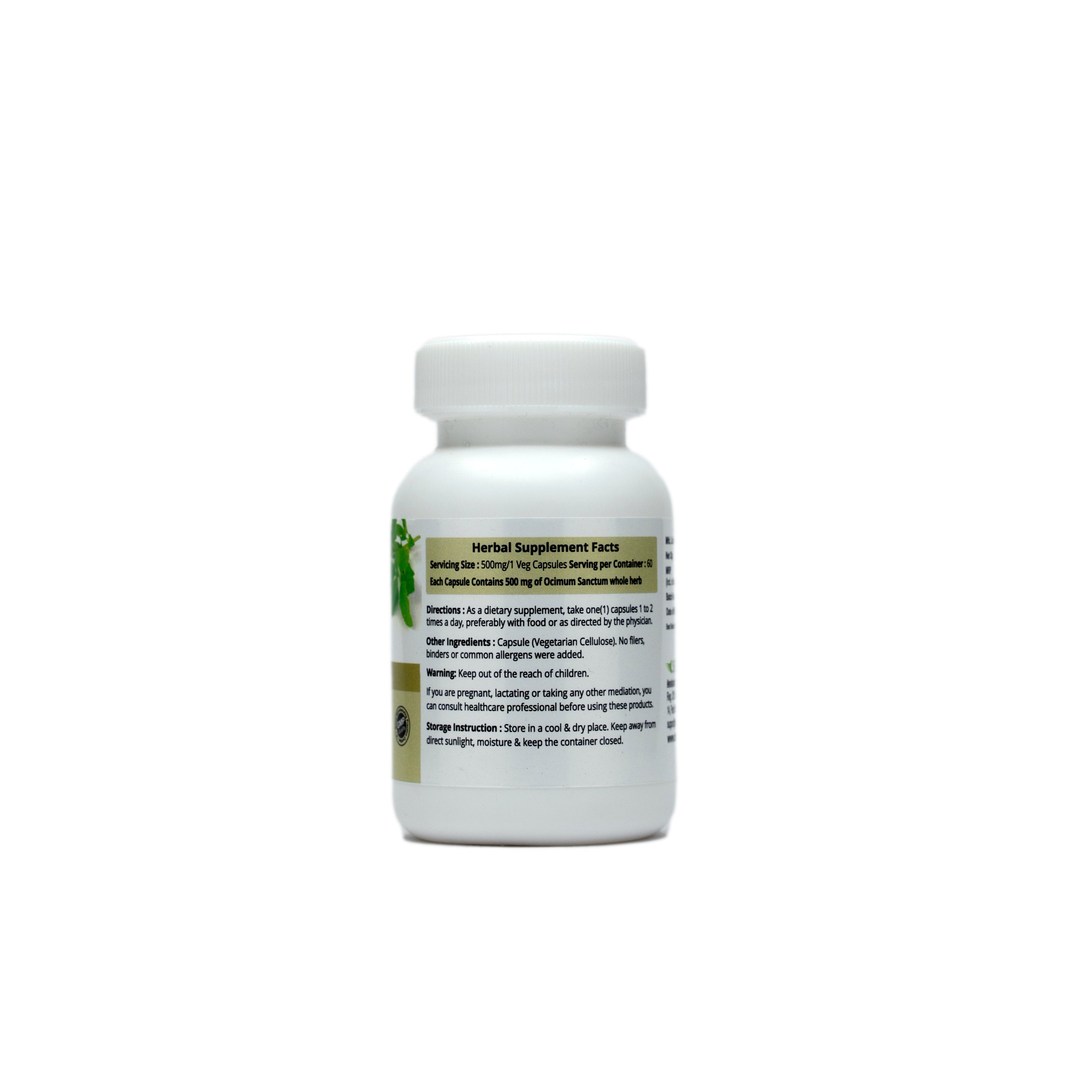 Dr. Talat's Rehan Tulsi - 60 Capsules