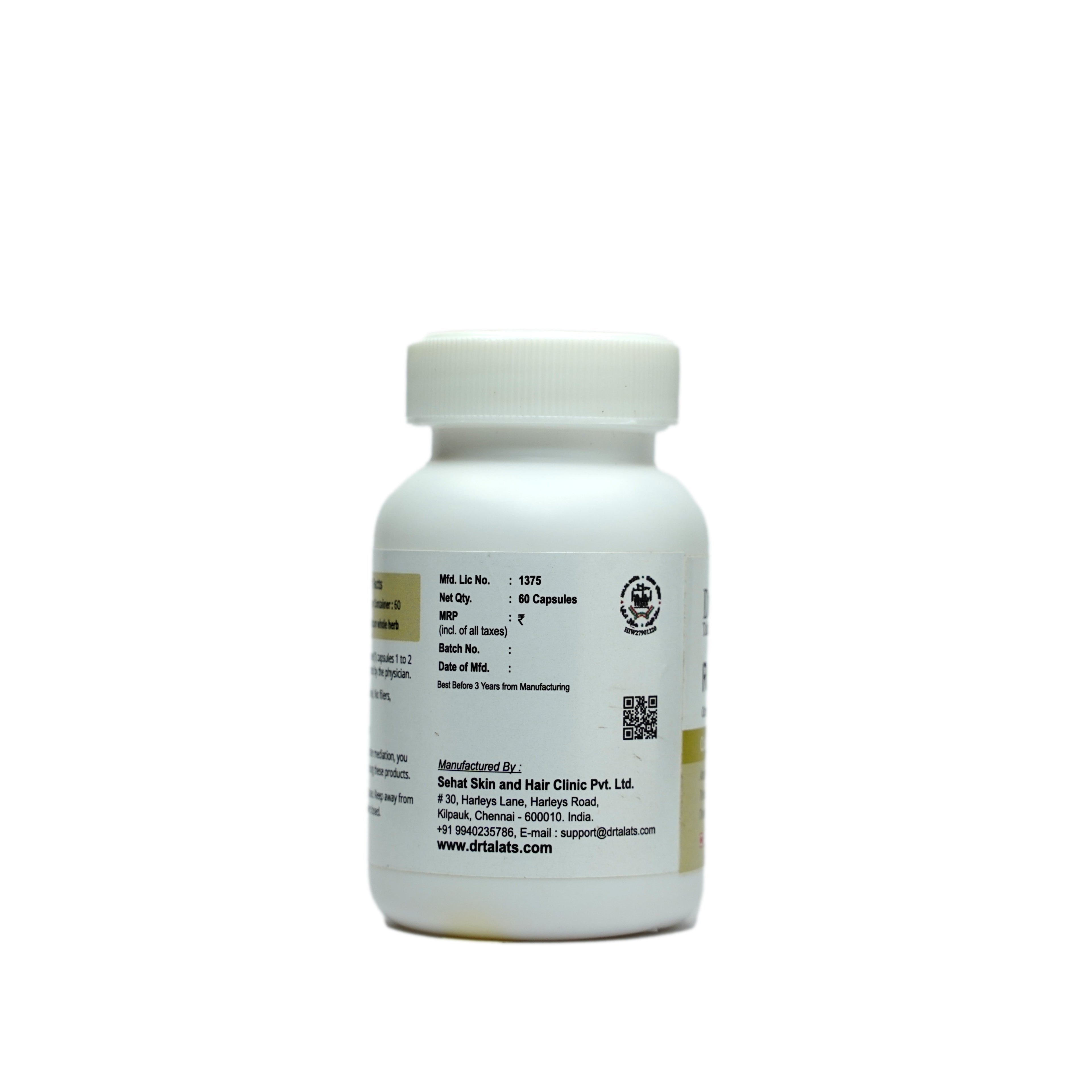 Dr. Talat's Rehan Tulsi - 60 Capsules
