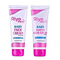 Riyo Herbs Baby Diaper Rash Cream & Baby Face Cream Combo