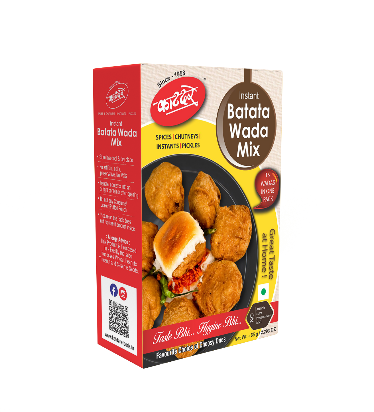 Katdare Foods Instant Batata Wada Mix