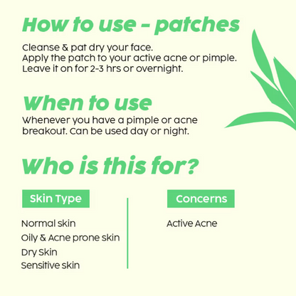 PLIX The Plant Fix Salicylic Acid Acne Patch