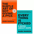 Mark Manson Book Set: The Subtle Art of Not Giving a Fck & Everything is Fcked – Boxed Edition