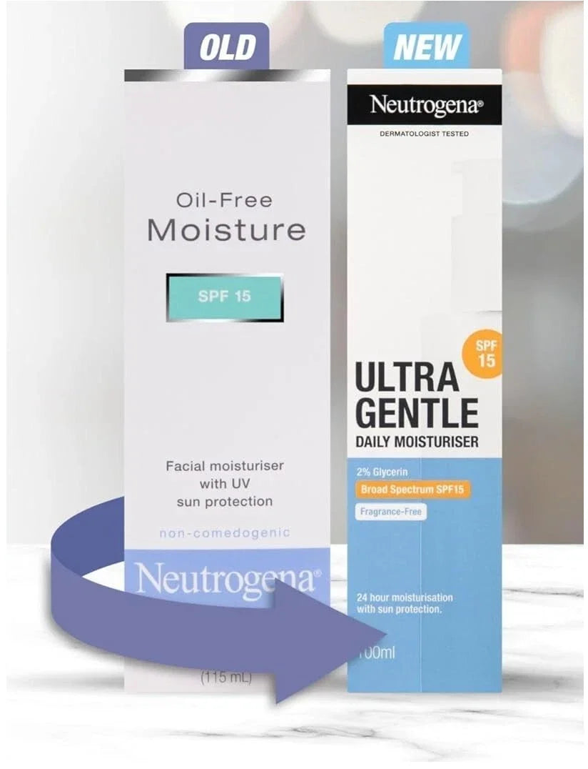 Neutrogena Oil Free Face Moisturizer SPF 15 For  - 100ml Long Lasting