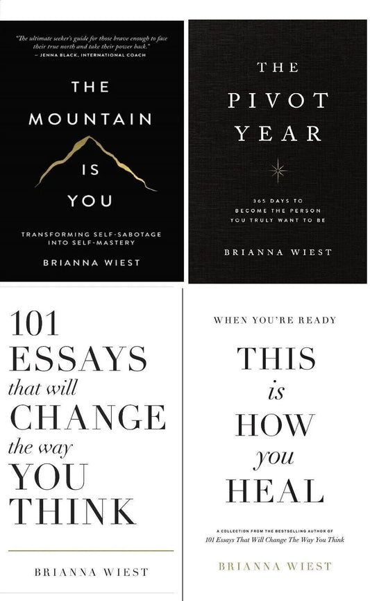 101 Essays + This is How You Heal + Mountain + The Pivot Year (COMBO BOOKS SET) (S)