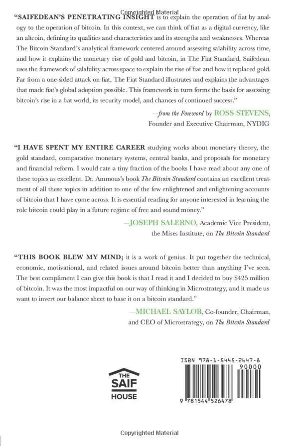 The Fiat Standard :- paperback