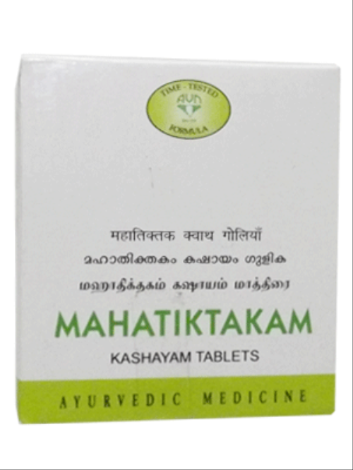 AVN Ayurveda Mahatiktakam Kashayam Tablets - 120 tabs