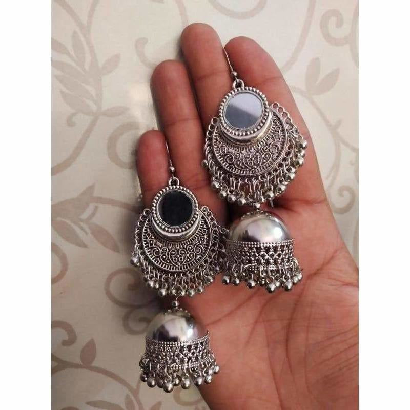 MS Fashion India Women artificial Silver Earring