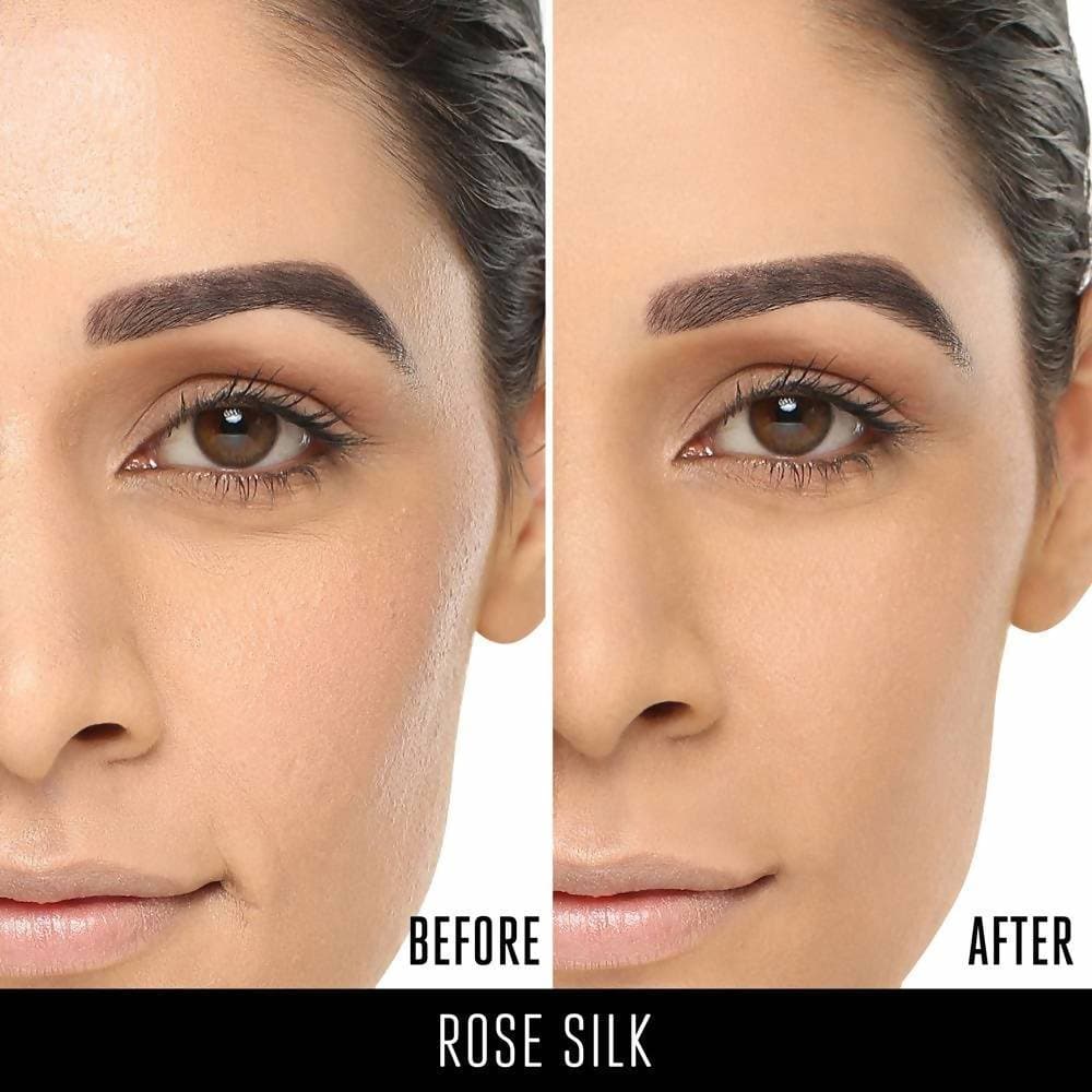 Lakme 9 To 5 Primer With Matte Powder Foundation Compact  Rose Silk - 9 gms