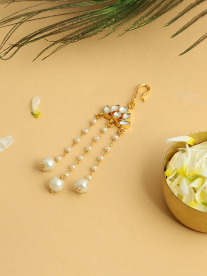 Ruby Raang Lotus Hair Brooch