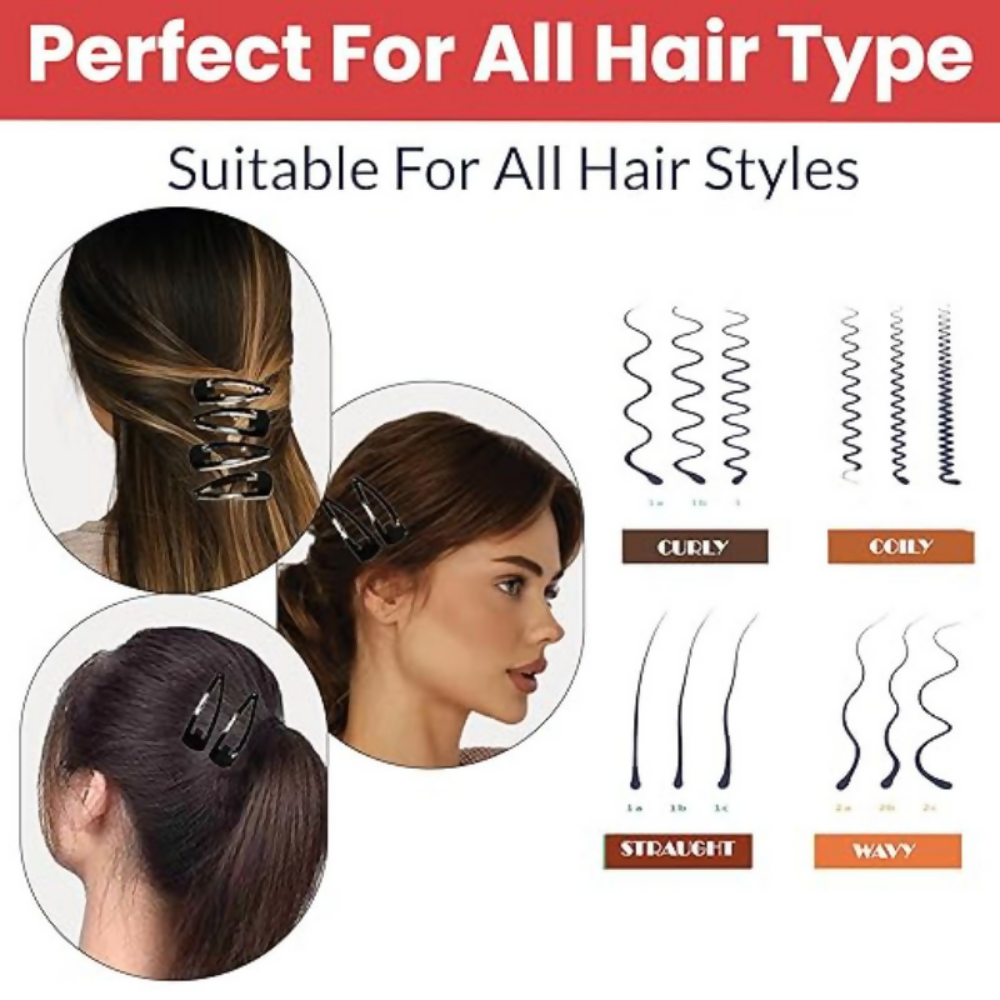 ̌Bronson Professional Tic Tac Hair Clips