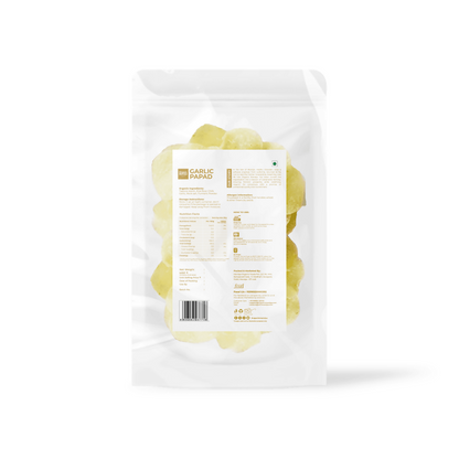 Organic Mandya Garlic Papad