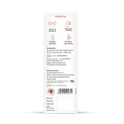 Dr. Morepen Hydrolyte Electrolyte & Vitamin Drink Mix - Strawberry