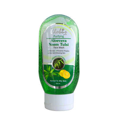 Globus Remedies Aloe vera Neem Tulsi Face Wash