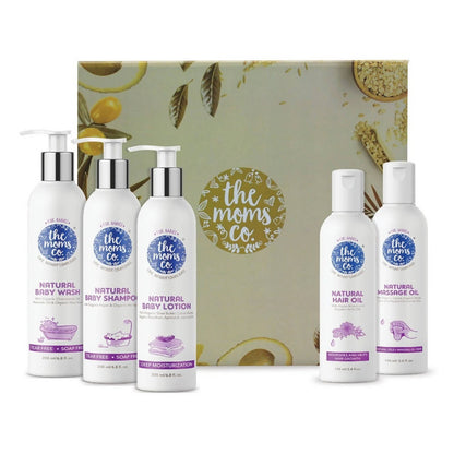 The Moms Co Natural Baby Bath & Body Essentials