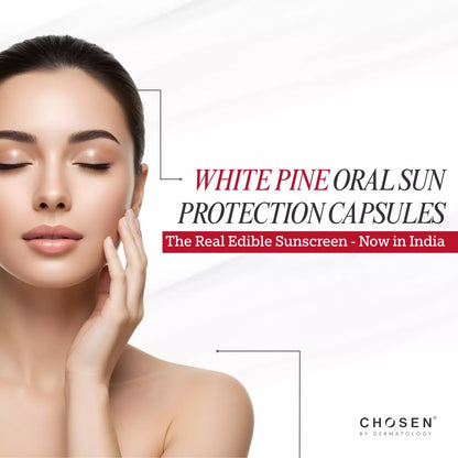 Chosen White Pine Pycnogenol Capsules for Internal Photo Protector And Pigmentation Fighter