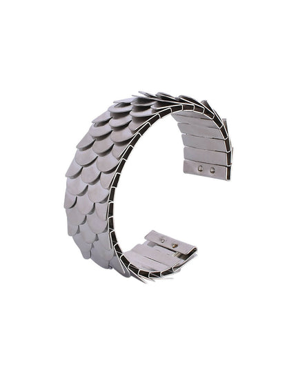 VOJ Women Silver Color stainless steel Bracelet