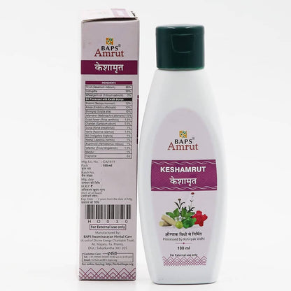 Baps Amrut Keshamrut Hair Oil - 100 ml