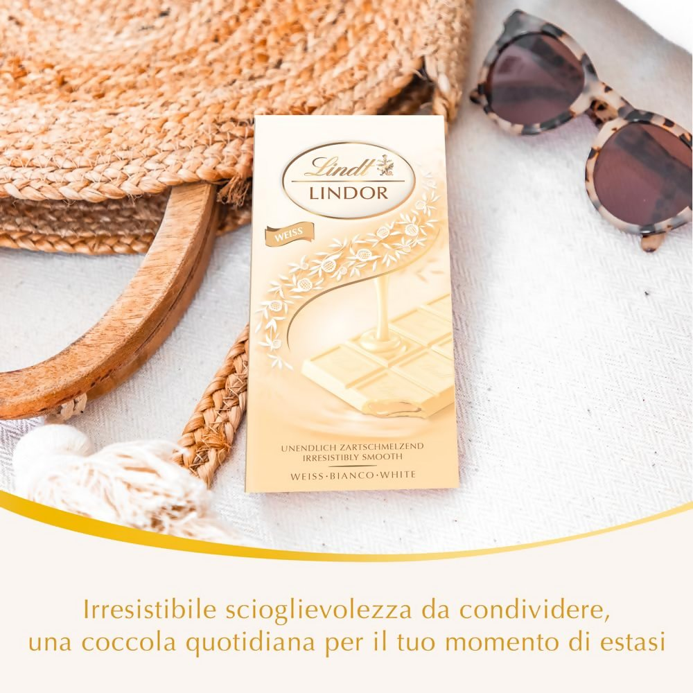 Lindt Lindor White Bar - White Chocolate