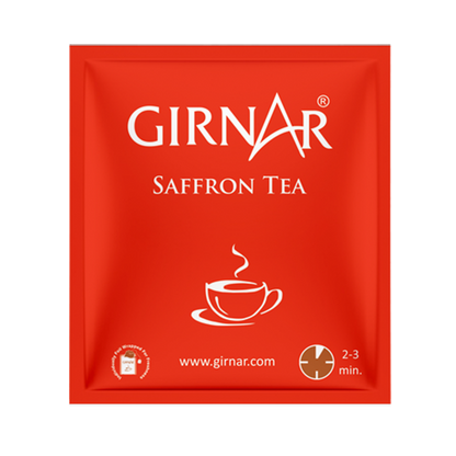 Girnar Black Tea Bags - Saffron