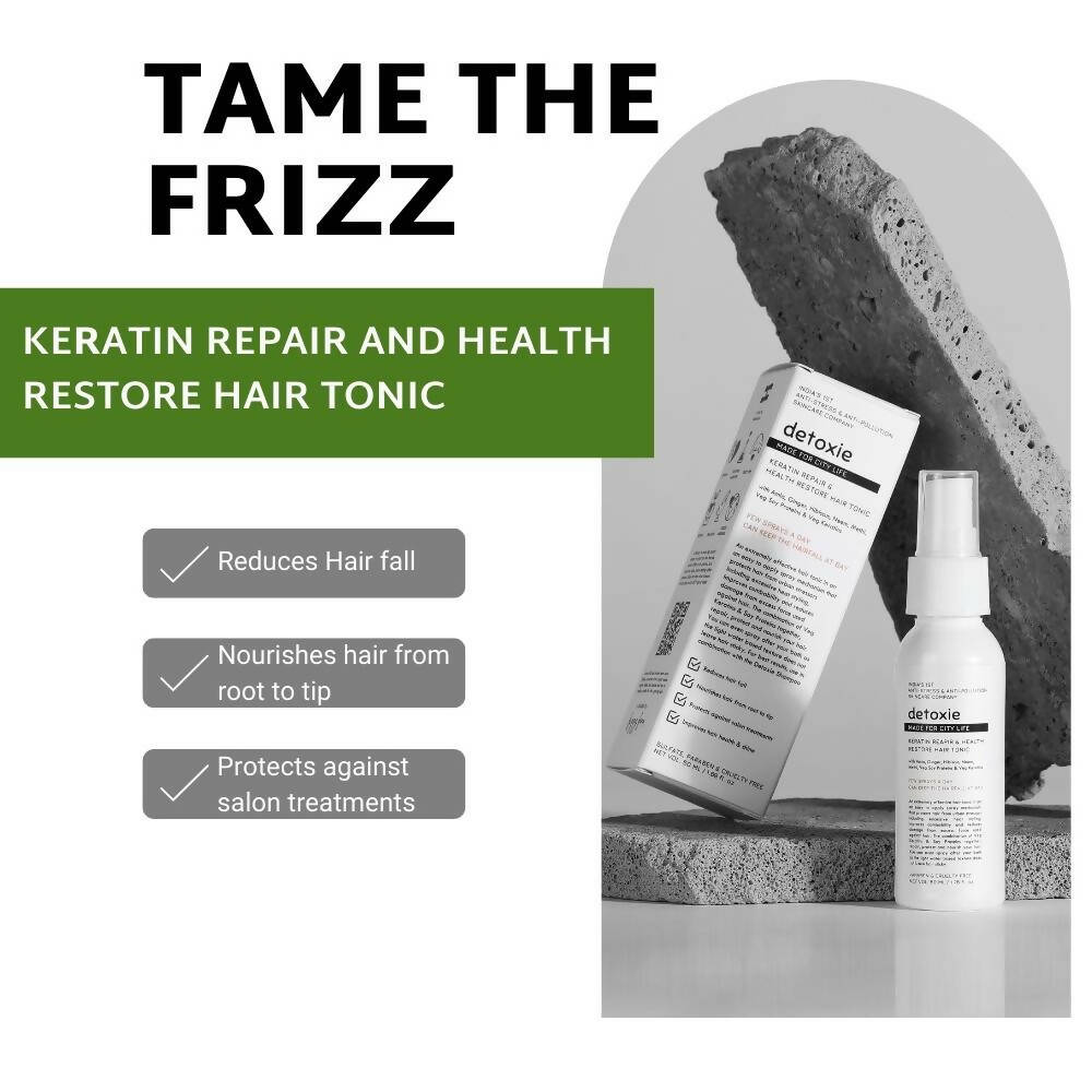 Detoxie Keratin Reapir & Health Restore Hair Tonic - 50 ml
