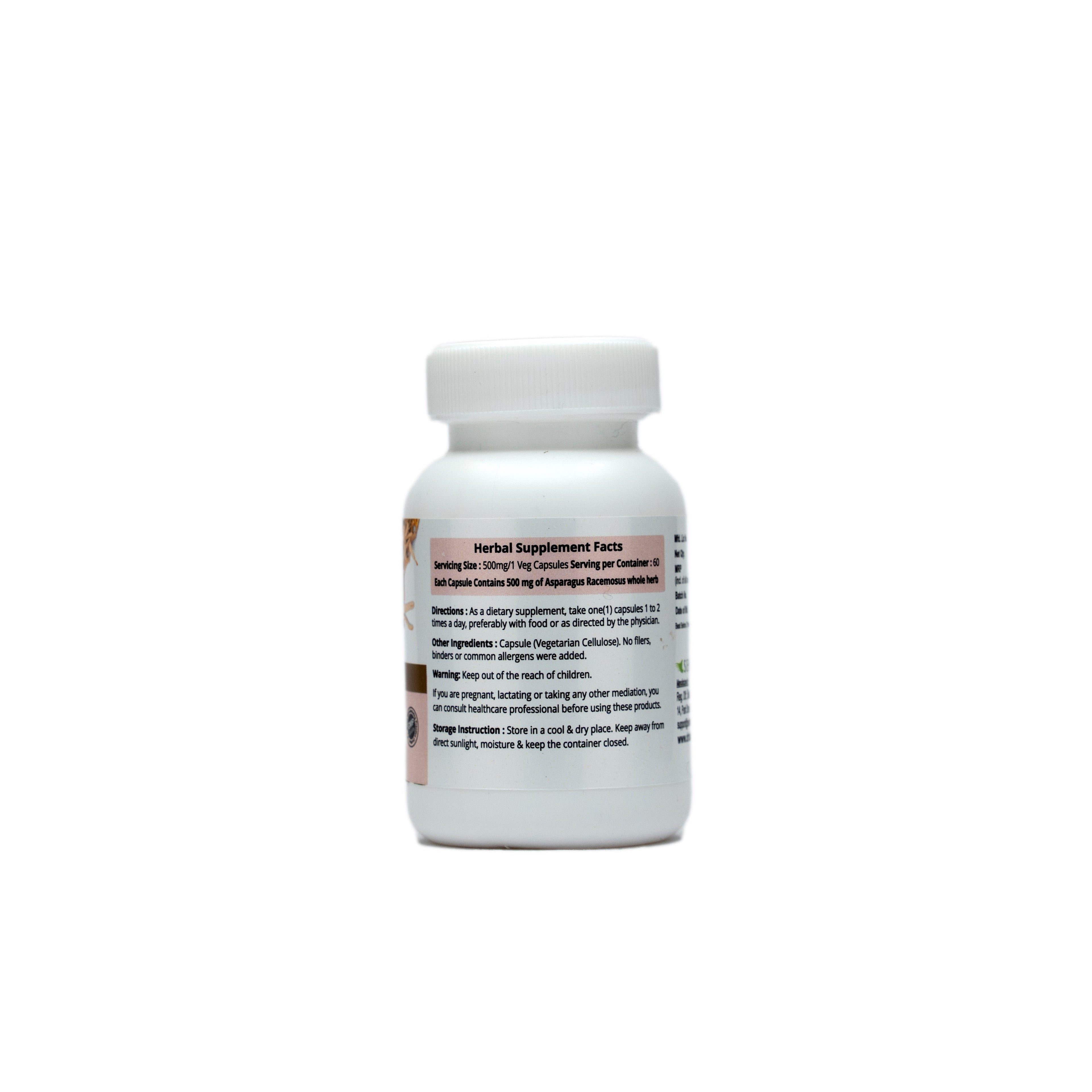 Dr. Talat's Satawar - Lacto Tonic - 60 Capsules