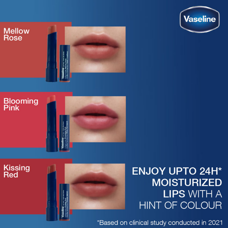 Vaseline Lip Care Colour + Care Tinted Lip Balm Stick - Kissing Red