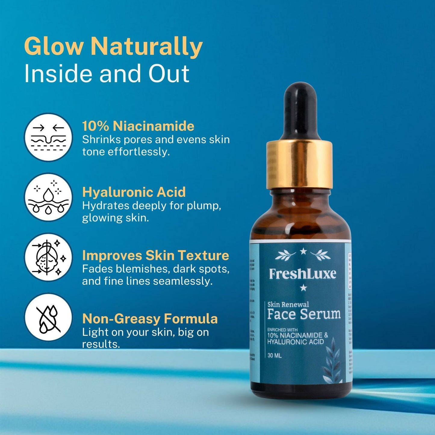 FreshLuxe Skin Renewal Face Serum
