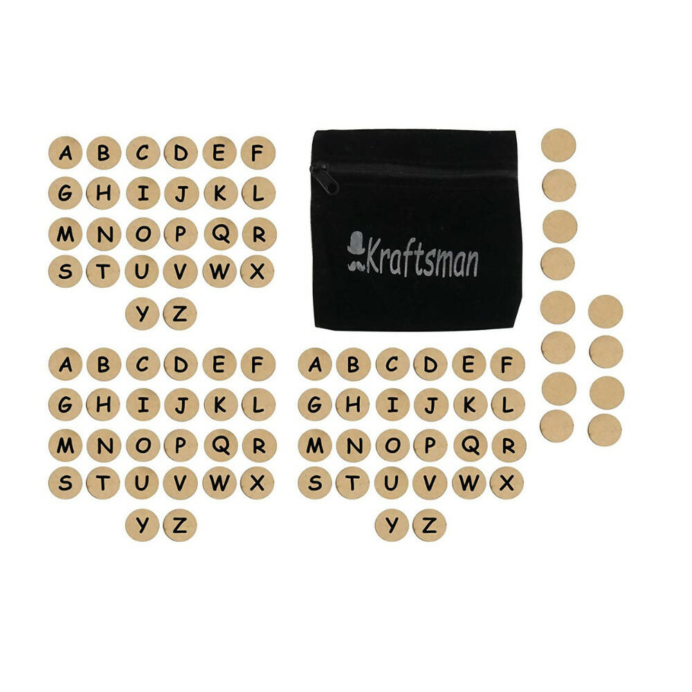 Kraftsman Kindergarten Educational Growing and Knowing Game (English Capital Letters Mini Sentence Maker)