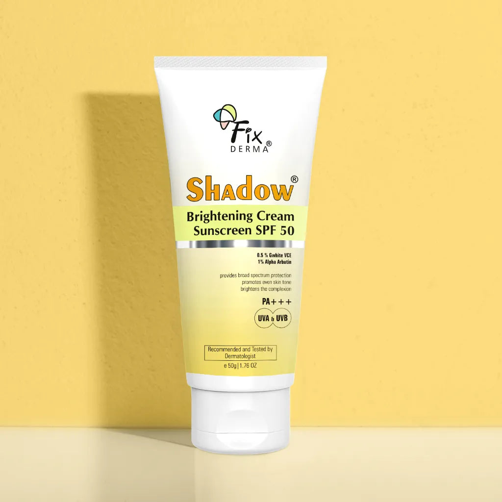 Fixderma Shadow Brightening Sunscreen Cream SPF 50 - 50 gms