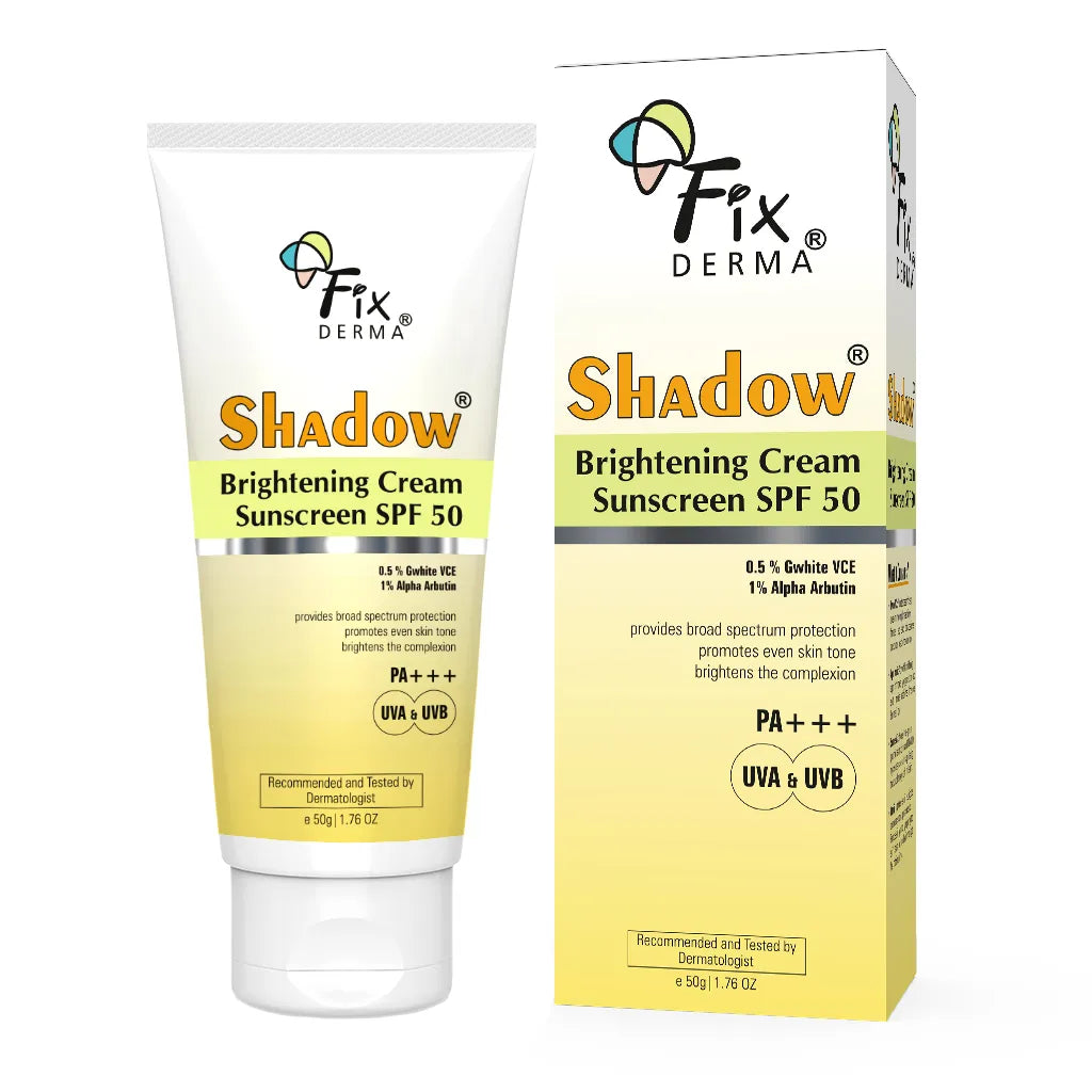 Fixderma Shadow Brightening Sunscreen Cream SPF 50 - 50 gms