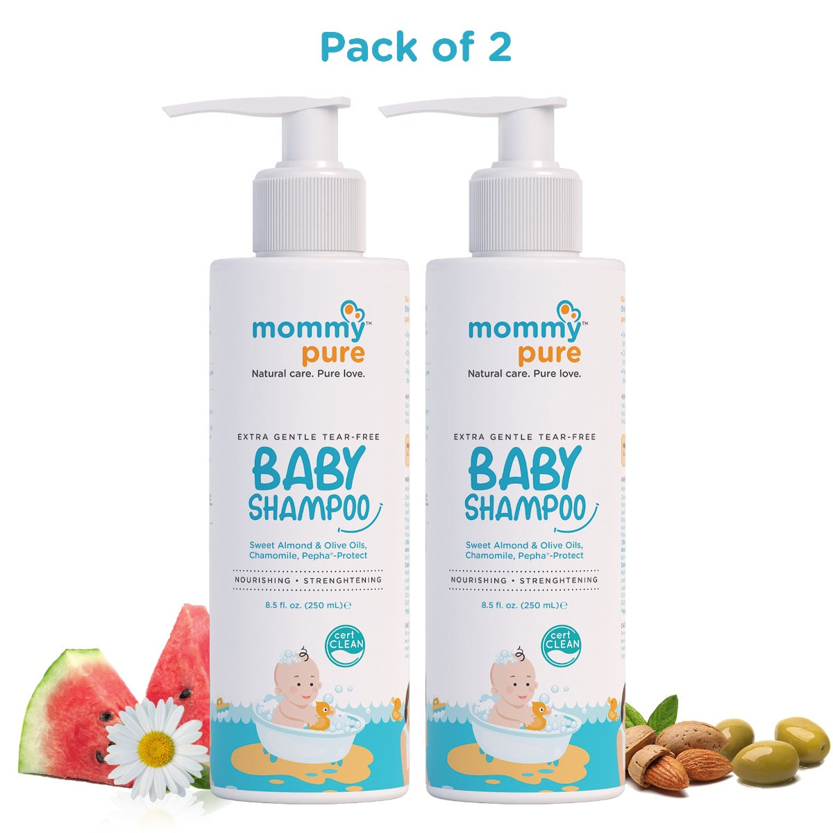 MommyPure Extra Gentle Tear Free Baby Shampoo