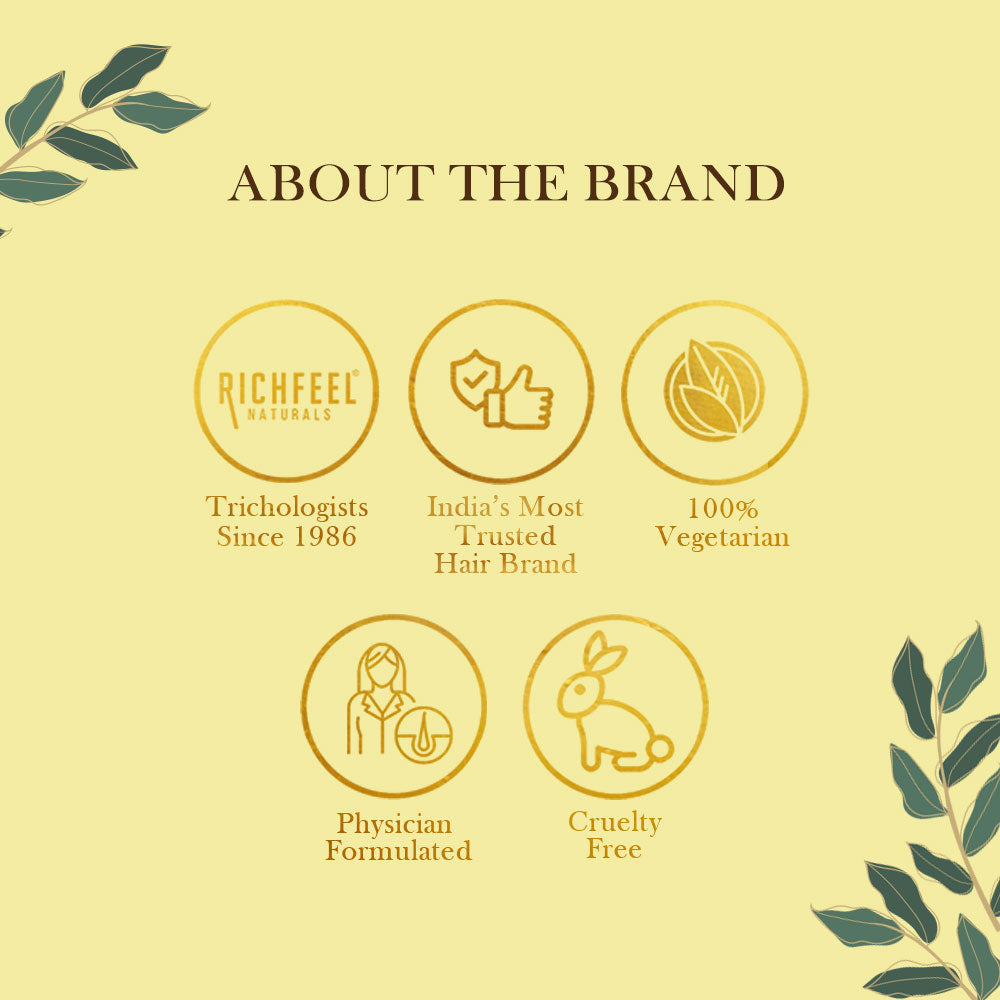 Richfeel Naturals Shampoo with Arnica - 500 ml
