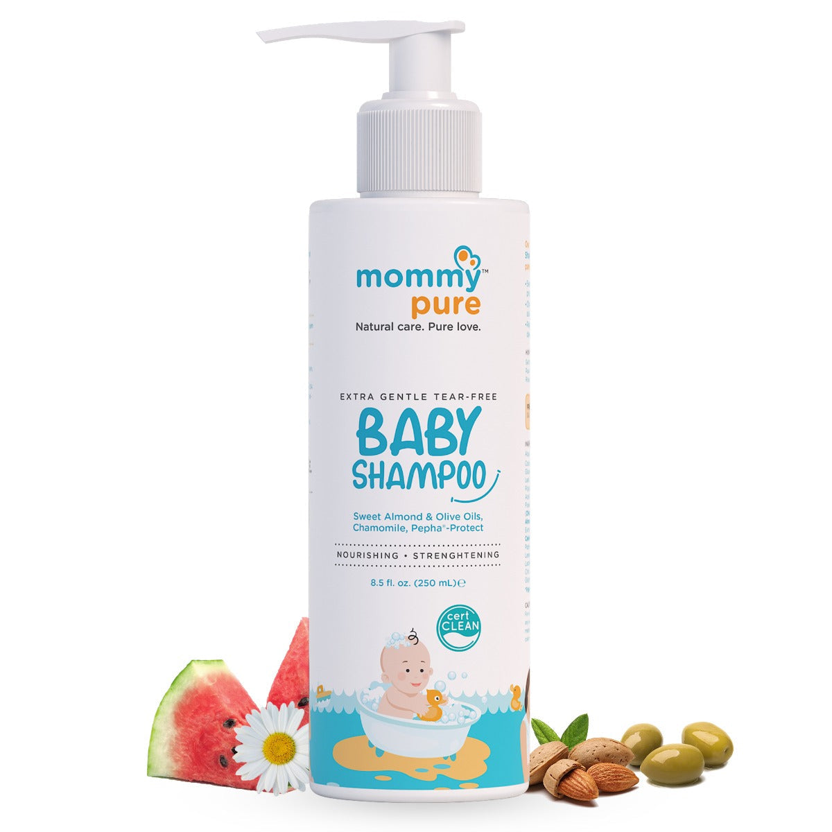 Mommypure Extra Gentle Tear Free Baby Shampoo