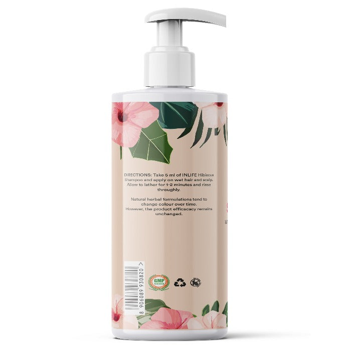 INLIFE Natural Hibiscus Anti Hair Fall Shampoo - 250 ml