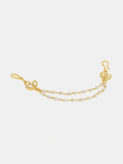 Ruby Raang Pearl Hair Jewellery