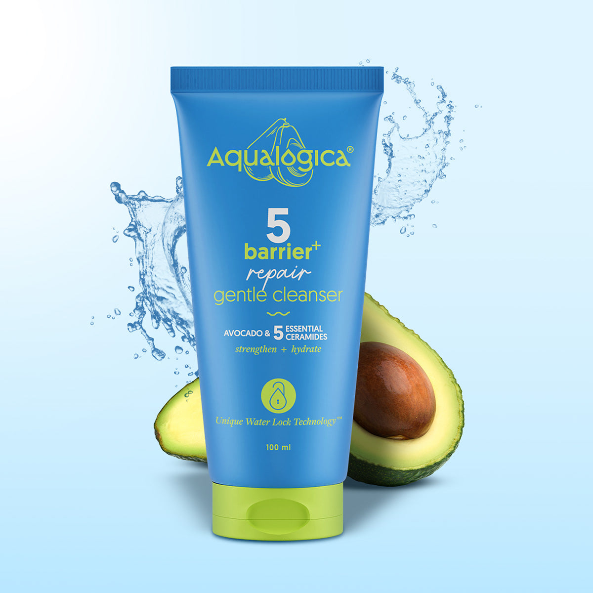 Aqualogica 5 Barrier+ Repair Gentle Cleanser - 100 ml
