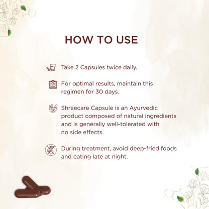 Shreevarma Shree Care Capsules For Women'S Wellness