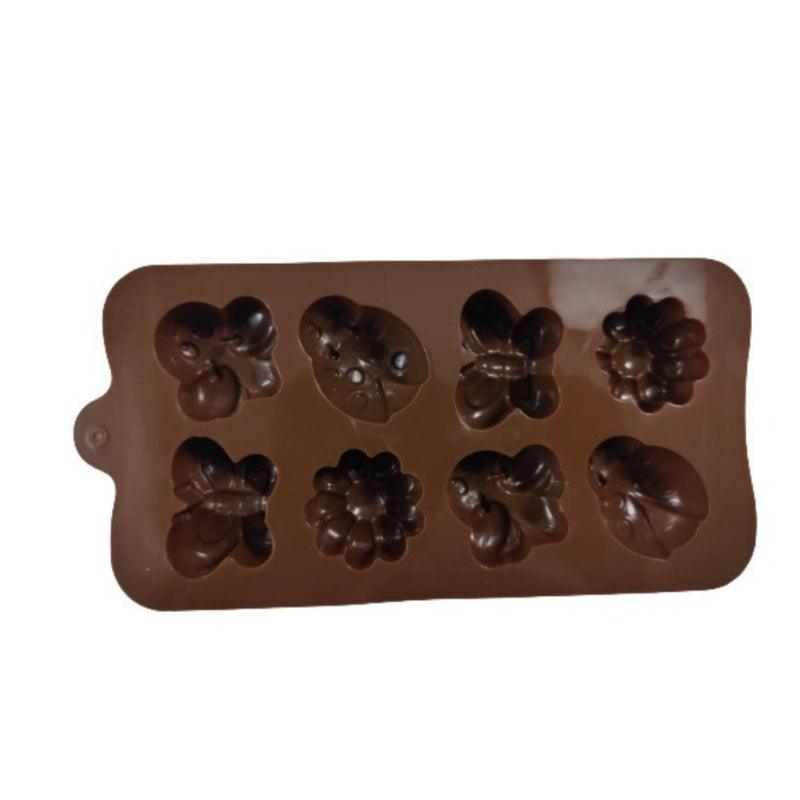 Cavity Floral and Insect Silicone Mould | 8 Inches