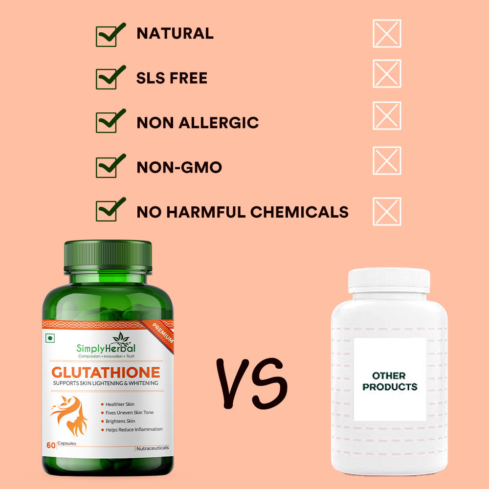 Simply Herbal L Glutathione - 60 tabs