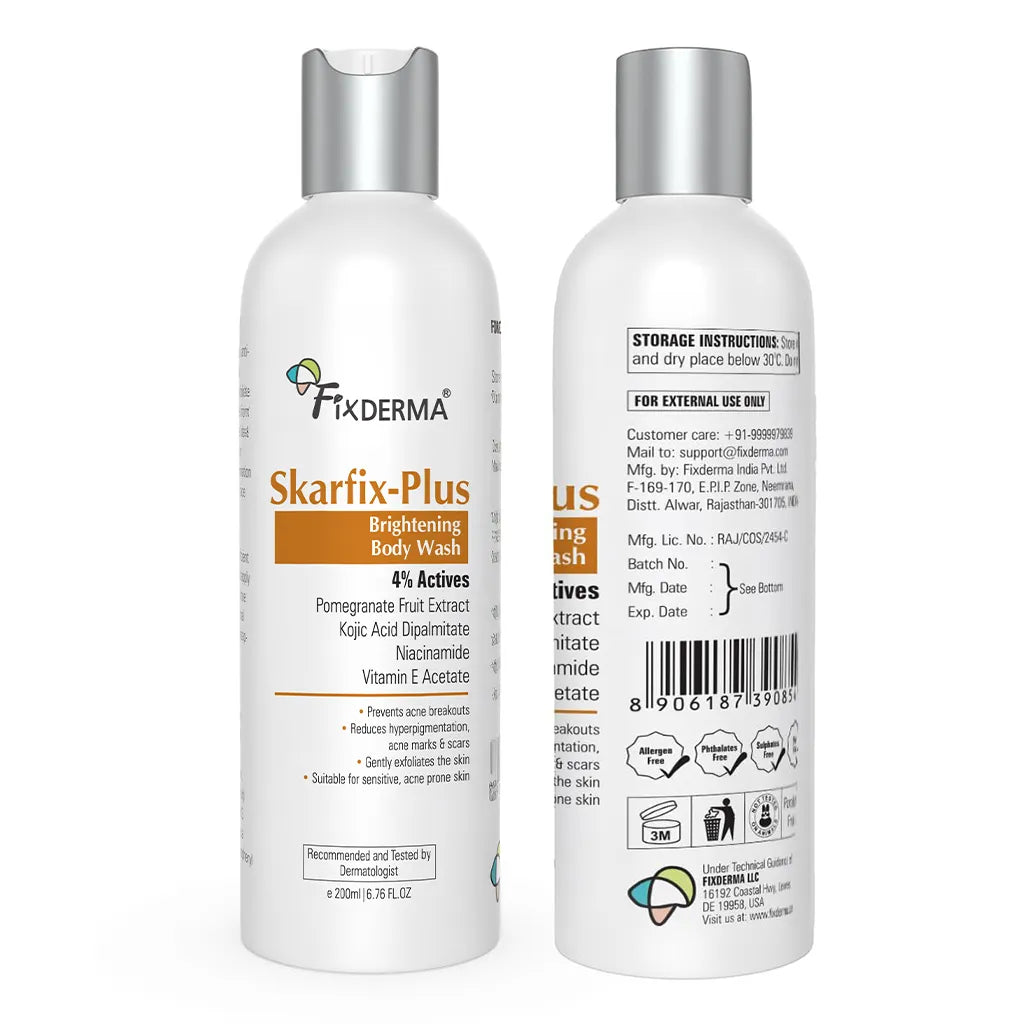 Fixderma Skarfix-Plus Brightening Body Wash - 200 ml