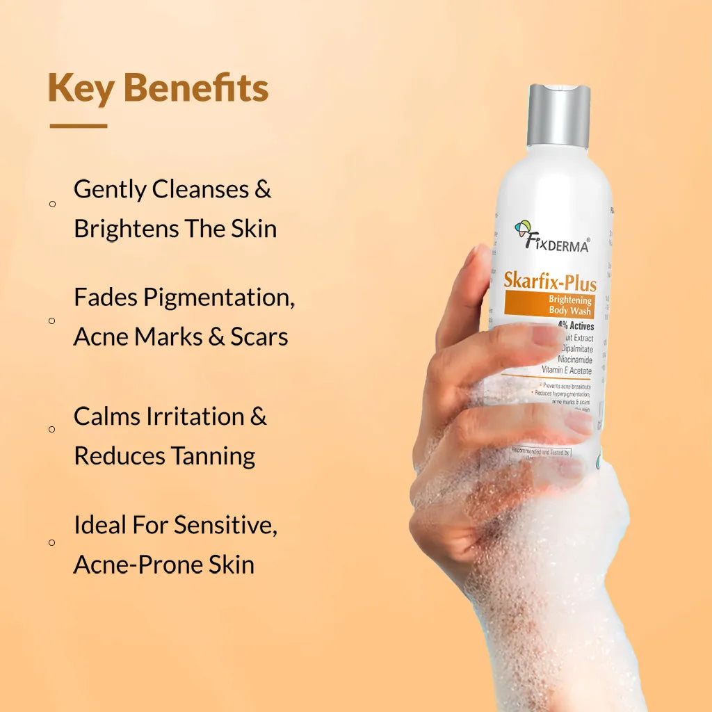 Fixderma Skarfix-Plus Brightening Body Wash - 200 ml
