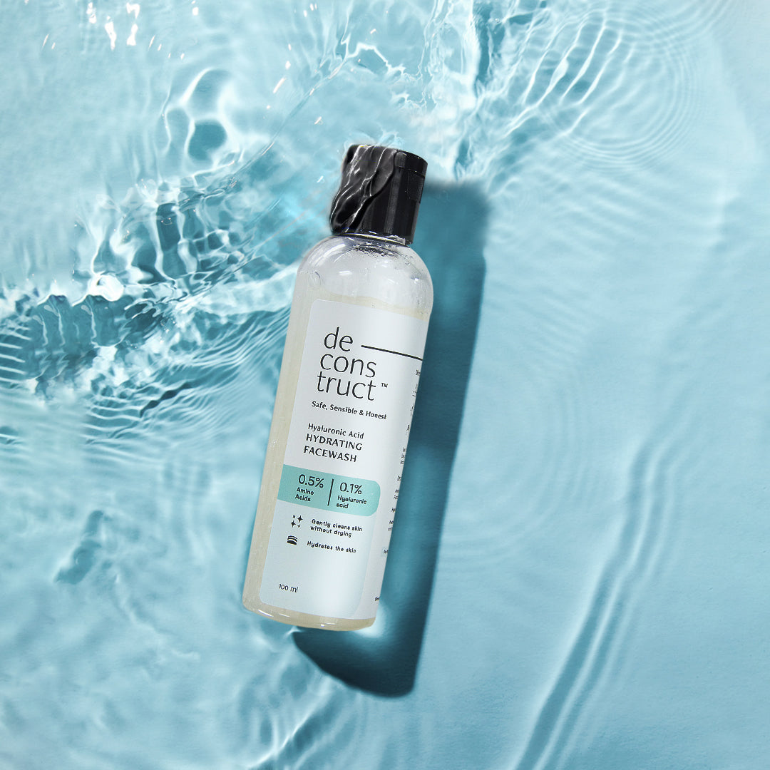 Deconstruct Hyaluronic Acid Hydrating Face Wash - 100 ml