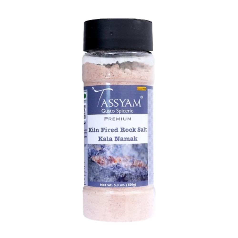 Tassyam Organics Black Rock Salt Powder