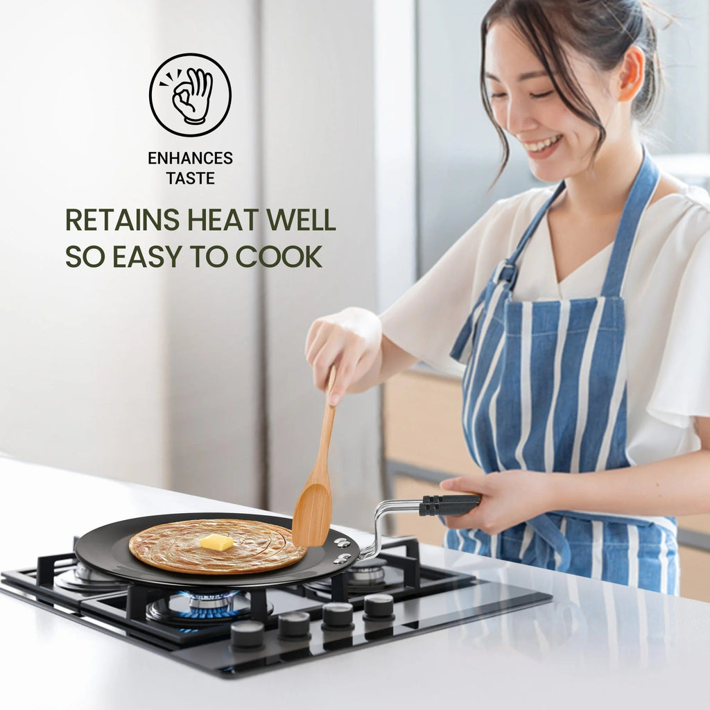 Milton ProCook Hard Anodised Induction Tawa - 25cm