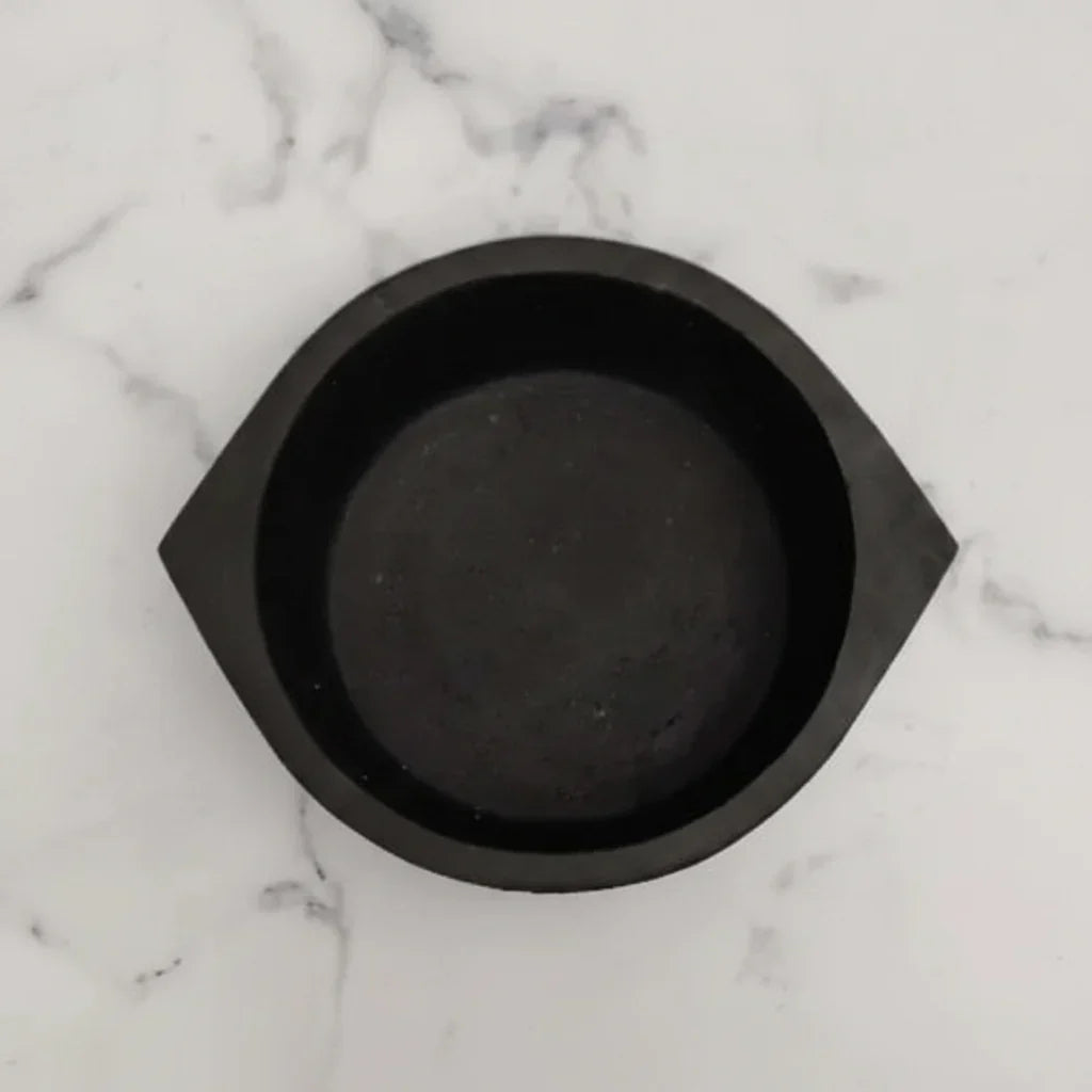Zishta Soapstone Cookware Kalchatti Treated Traditional Stone Vessel