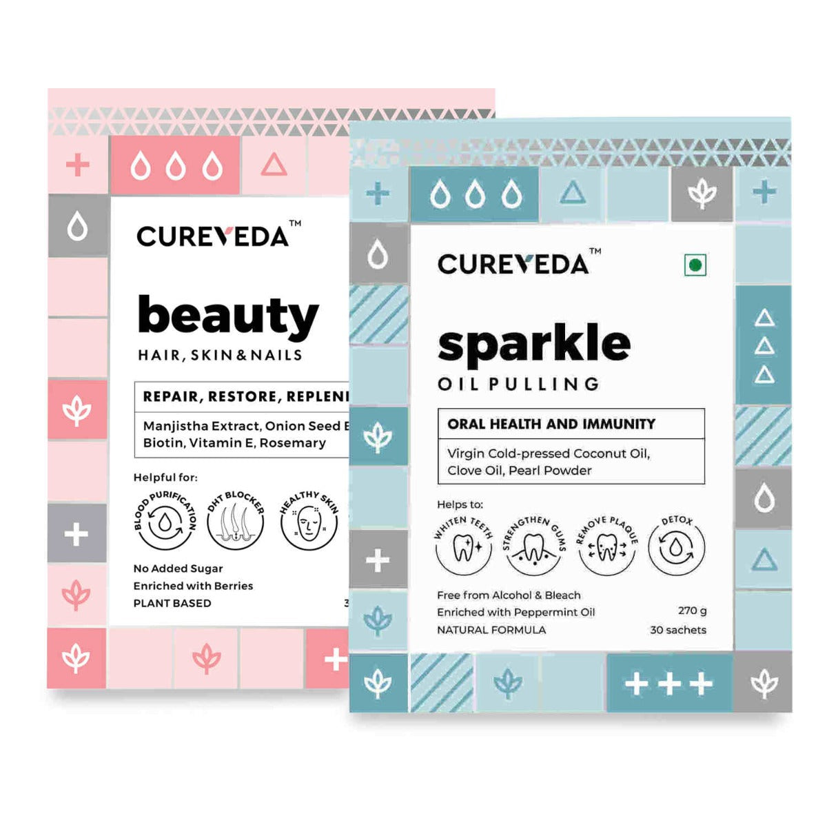 Cureveda Sparkle & Beauty Combo
