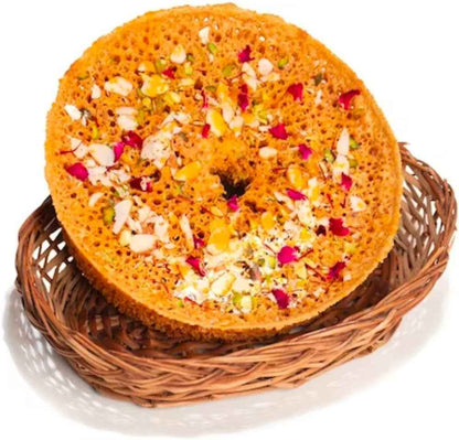 SweeDesi Special Paneer Ghewar-1Pc