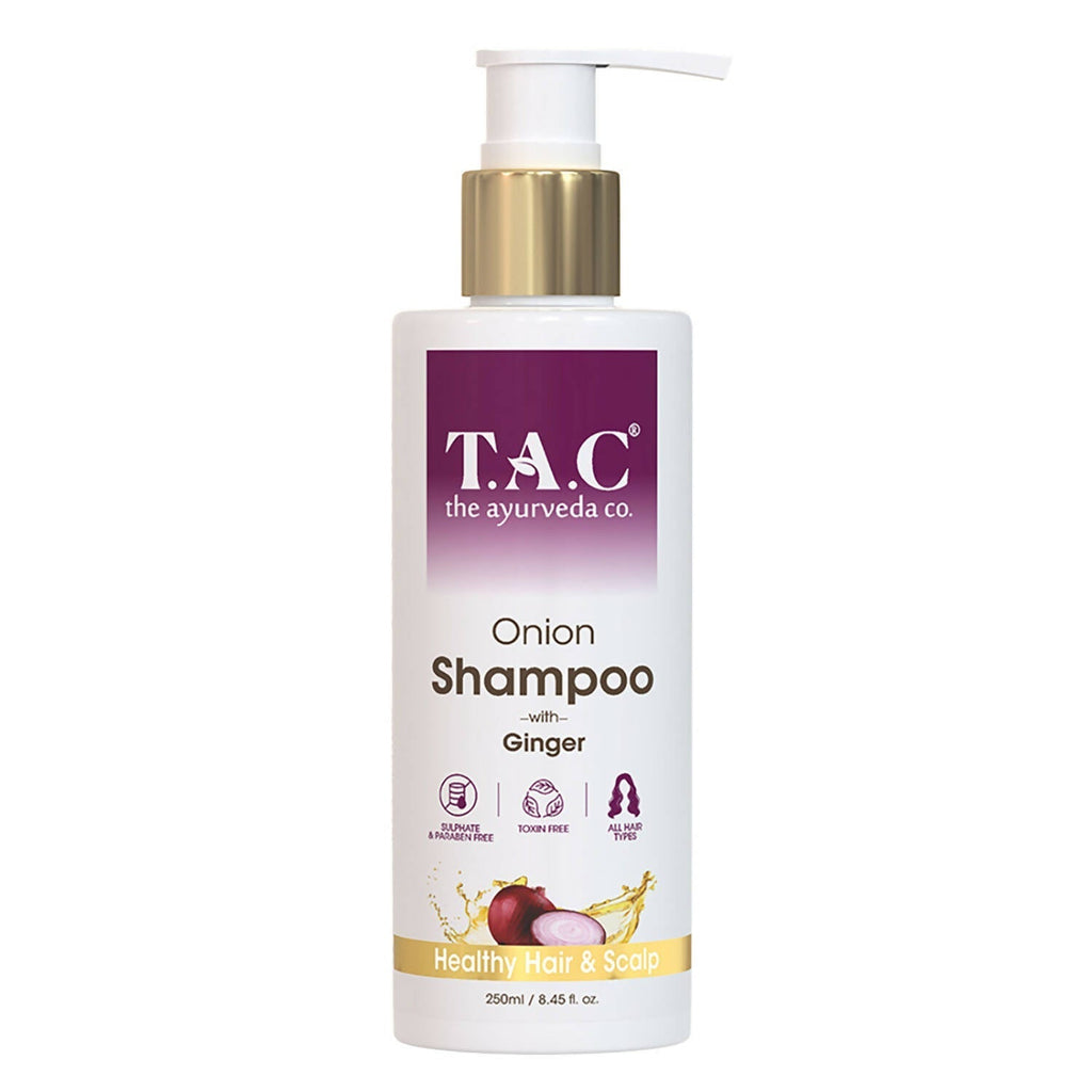 T.A.C - The Ayurveda Co. Onion Hair Shampoo for Hair Regrowth & Frizz Free Hair